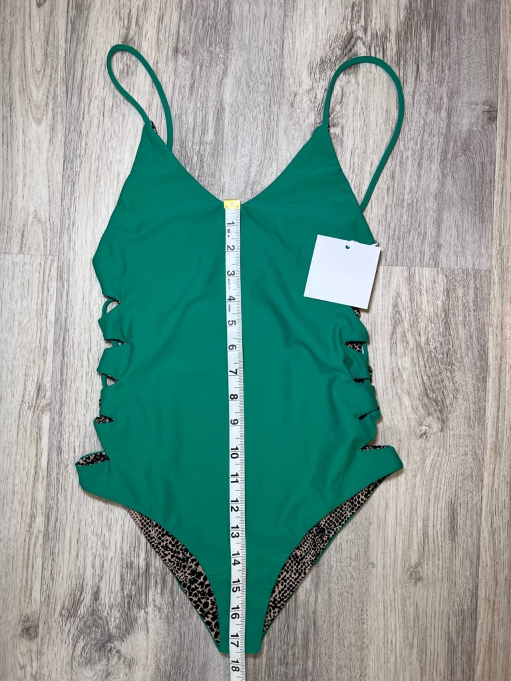Acacia One-Piece Swimsuit with Side Cutouts NWT. - Picture 5 of 9